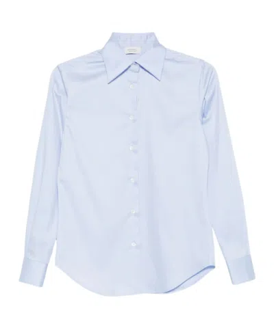 Mazzarelli Long-sleeve Button-up Shirt In Blue