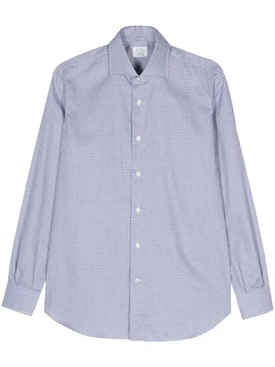 MAZZARELLI LONG-SLEEVE COTTON SHIRT