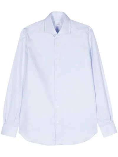 MAZZARELLI LONG-SLEEVE COTTON SHIRT