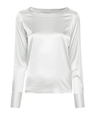 Mazzarelli Long Sleeve Shirt In White