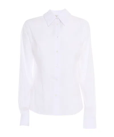 Mazzarelli Long Sleeve Shirt In White