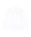 Mazzarelli Button-down Cotton Shirt In White