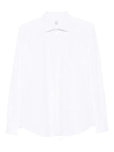 Mazzarelli Long-sleeve Shirt In White