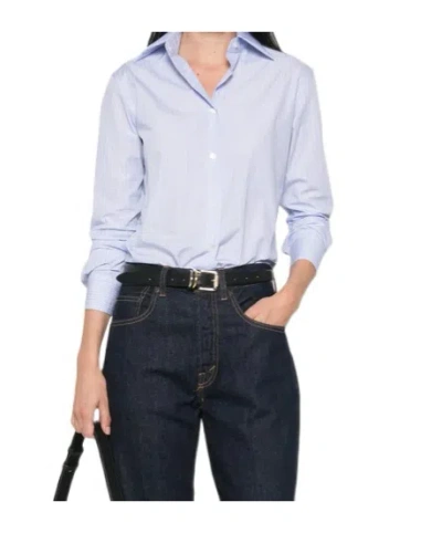 Mazzarelli Long-sleeve Button-up Shirt In Blue