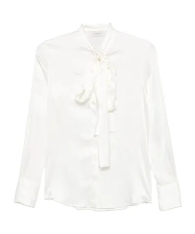 Mazzarelli Long-sleeve Button-up Shirt In White