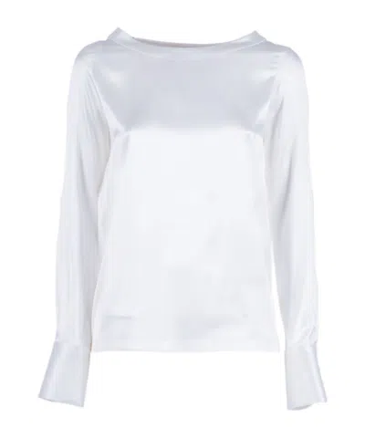 Mazzarelli Long-sleeved Shirt In White
