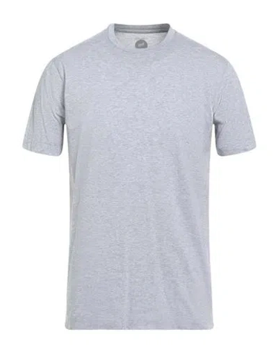 Mazzarelli Man T-shirt Light Grey Size M Cotton In Gray