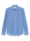 Mazzarelli Mélange-effect Shirt