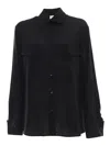 Mazzarelli Michela Silk Shirt In Black