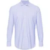 Mazzarelli Lapel Long Sleeve Shirt In White