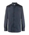 Mazzarelli Plain Buttoned Shirt In Black