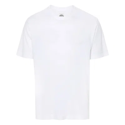 Mazzarelli Plain Cotton T-shirt In White