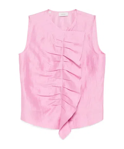 MAZZARELLI PLEATED VEST