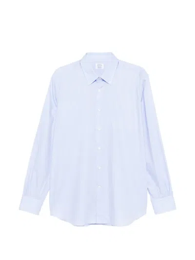 Mazzarelli Point-collar Shirt In White