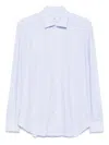 Mazzarelli Cotton Shirt In Blau