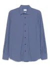 Mazzarelli Nylon Shirts In Blue