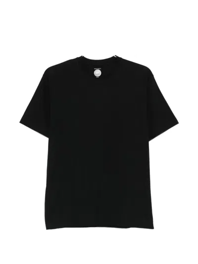 Mazzarelli Round-neck T-shirt In Black