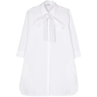 Mazzarelli Seersucker Cotton Shirt In White
