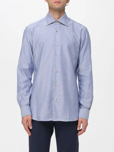 Mazzarelli Shirt  Men Color Blue