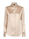 Mazzarelli Button-down Long-sleeved Shirt In Pink