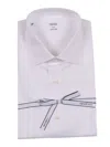 Mazzarelli Cotton Slim Fit Shirt In White