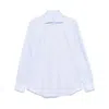 Mazzarelli Cotton Shirt In Blue