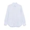 Mazzarelli Nylon Shirts In Blue