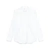 Mazzarelli Spread-collar Shirt In White