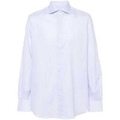 Mazzarelli Shirt  Men Color Multicolor In Blue
