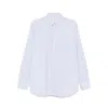 Mazzarelli Cotton Shirts In Blue
