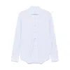 Mazzarelli Nylon Shirts In Blue