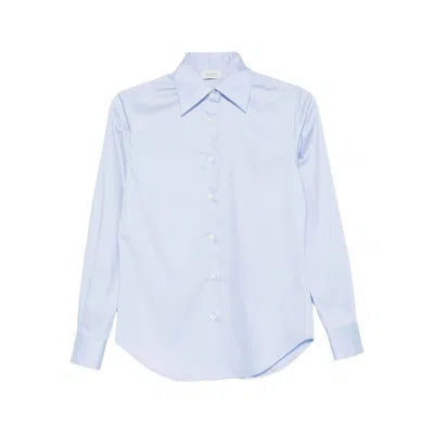 Mazzarelli Long-sleeve Button-up Shirt In Blue
