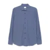 Mazzarelli Nylon Shirts In Blue