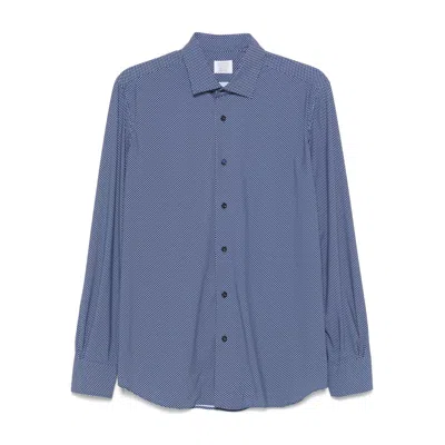 MAZZARELLI SHIRTS BLUE