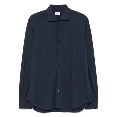 MAZZARELLI SHIRTS BLUE
