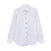 Mazzarelli Cotton Shirts In Blue