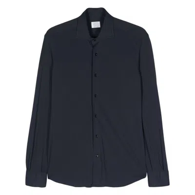 MAZZARELLI SHIRTS BLUE