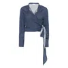 Mazzarelli Silk Shirts In Blue
