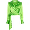 Mazzarelli Green Shirts In Green