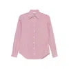 Mazzarelli Gea Striped Button-down Shirt In Multi