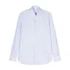 Mazzarelli Light Blue Shirt In Multicolor