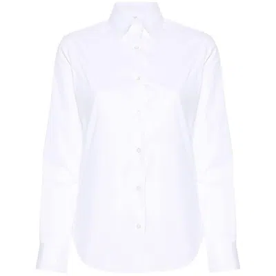Mazzarelli Clio Cotton Shirt In White