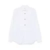 Mazzarelli Smocking Shirt In White