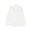Mazzarelli Button-down Long-sleeved Shirt In White