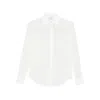 Mazzarelli Gea Long-sleeve Button-up Shirt In White