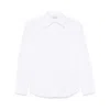 Mazzarelli Gea Button-down Long-sleeve Shirt In White