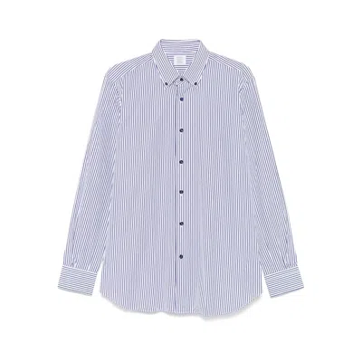 MAZZARELLI SHIRTS WHITE, BLUE