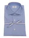 Mazzarelli Light Blue Shirt In Light Blue