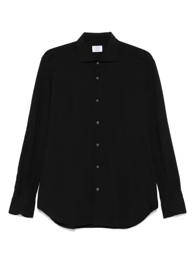 MAZZARELLI STRETCH-COTTON SHIRT