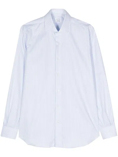 MAZZARELLI STRIPED COTTON SHIRT